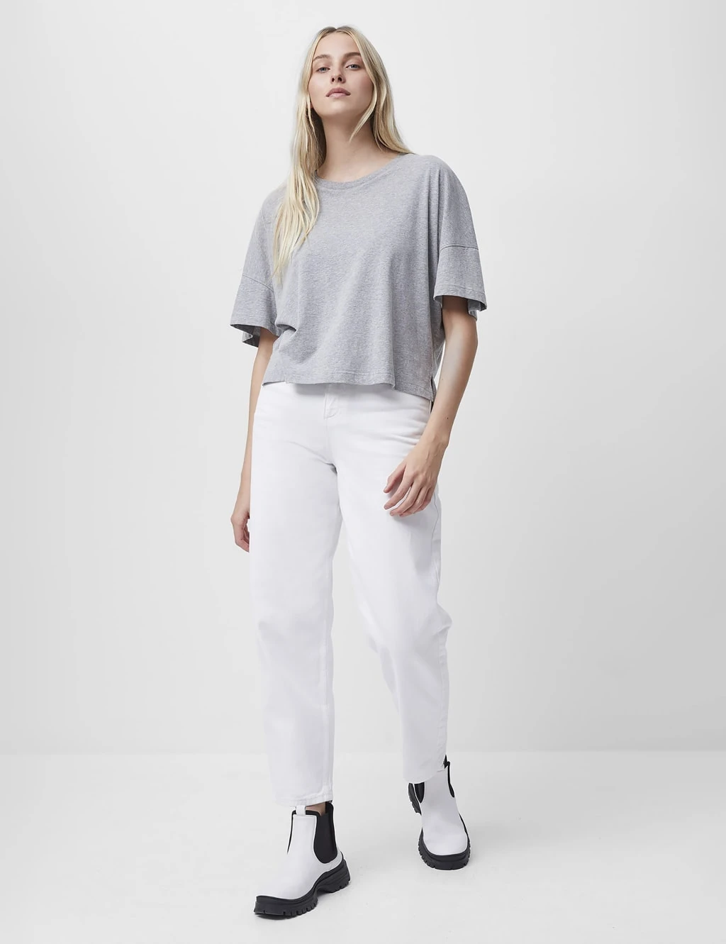 French Connection Pure Organic Cotton Relaxed T-Shirt 1 French Connection Pure Organic Cotton Relaxed T-Shirt