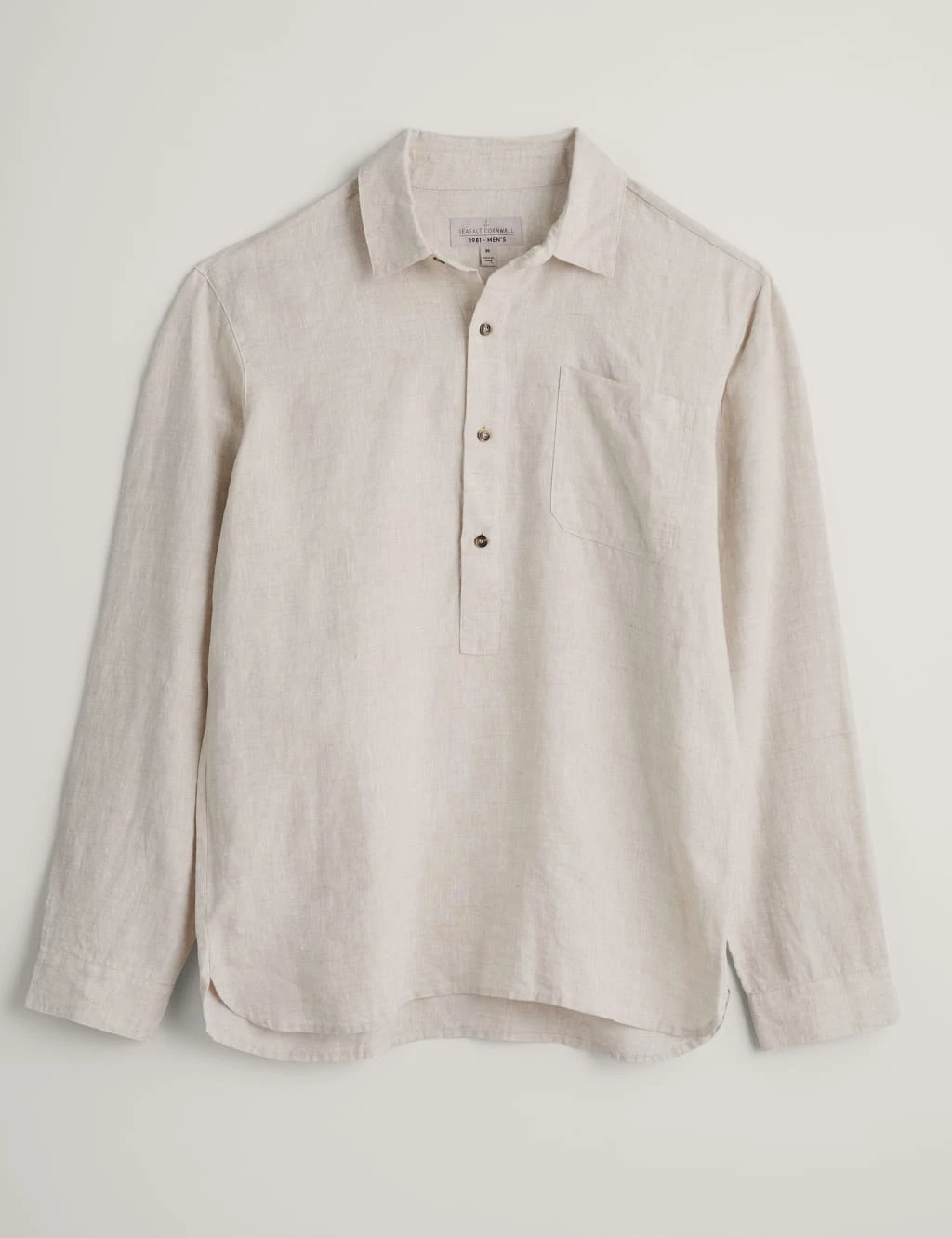 Pure Linen Overshirt 2 Pure Linen Overshirt - Image 2