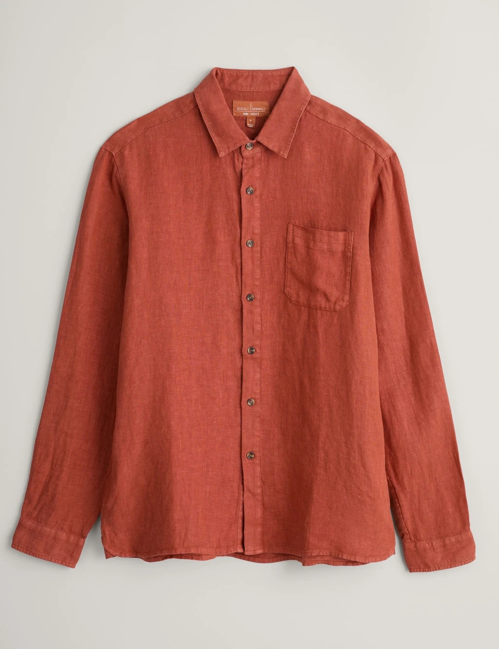 Pure Linen Flannel Shirt 2 Pure Linen Flannel Shirt - Image 2