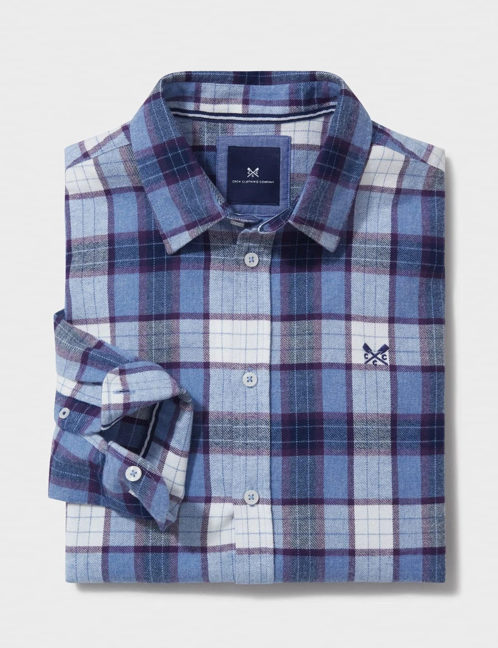 Brushed Cotton Flannel Check Shirt 2 Brushed Cotton Flannel Check Shirt - Image 2