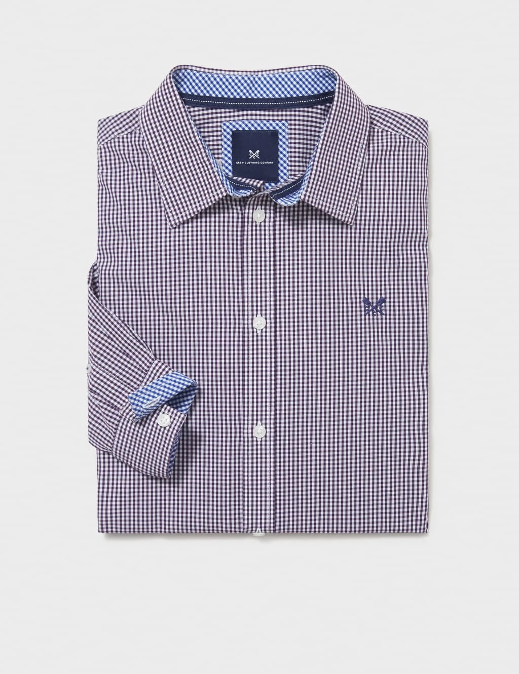 Regular Fit Pure Cotton Check Dress Shirt 2 Regular Fit Pure Cotton Check Dress Shirt - Image 2