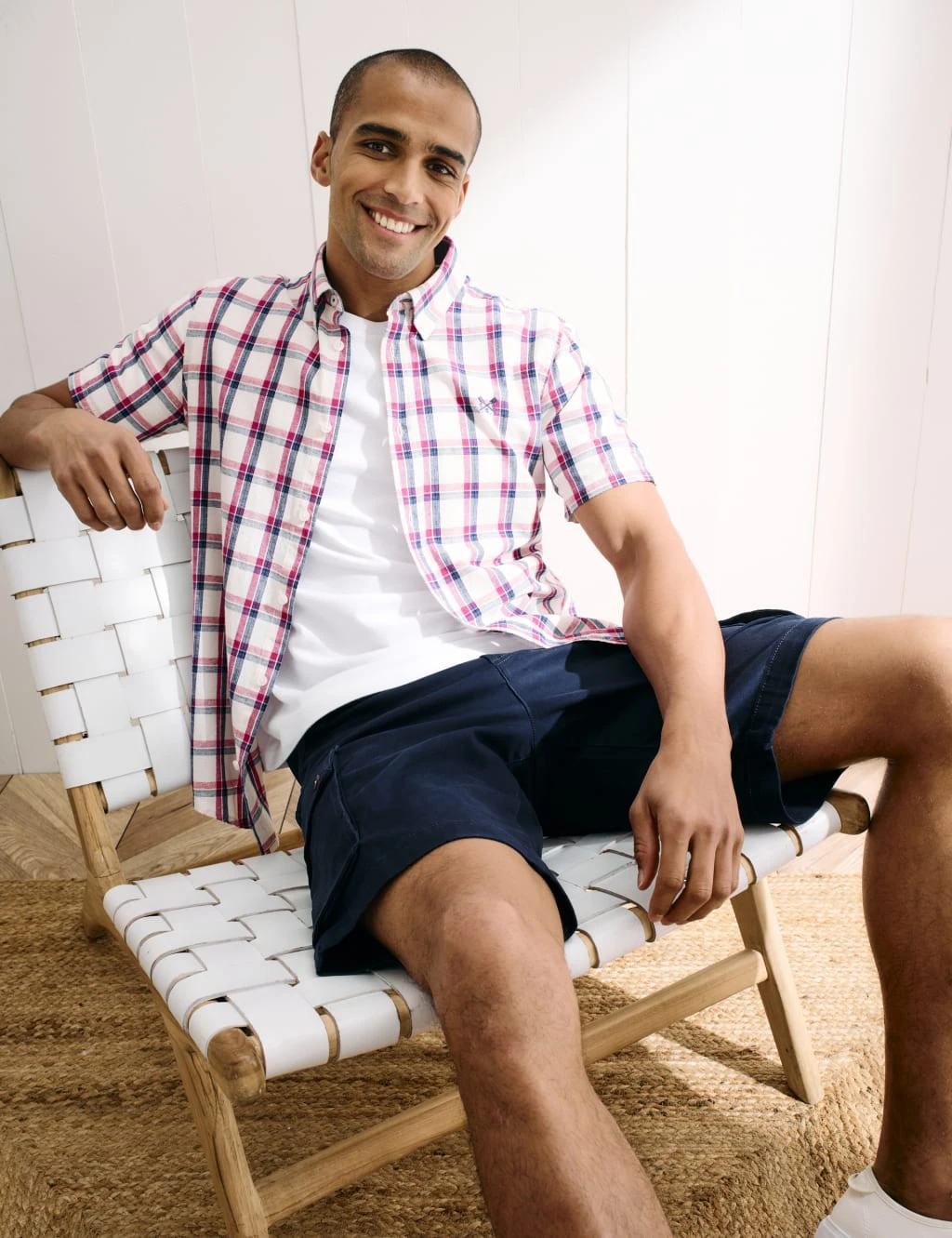 Regular Fit Stretch Cargo Shorts 4 Regular Fit Stretch Cargo Shorts - Image 4