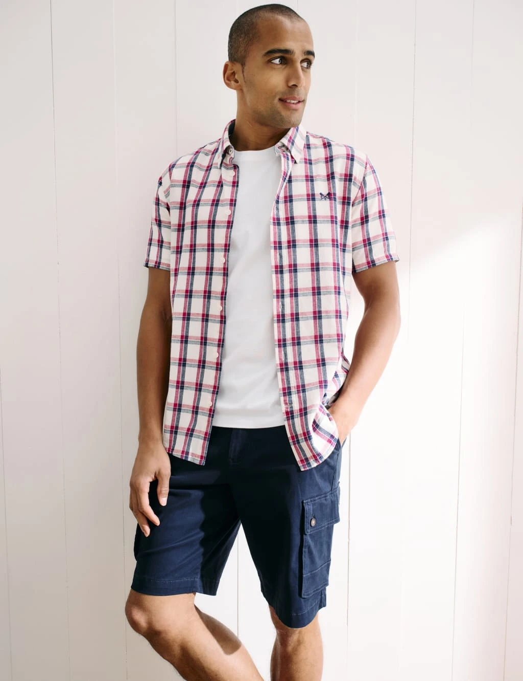 Regular Fit Stretch Cargo Shorts 5 Regular Fit Stretch Cargo Shorts - Image 5