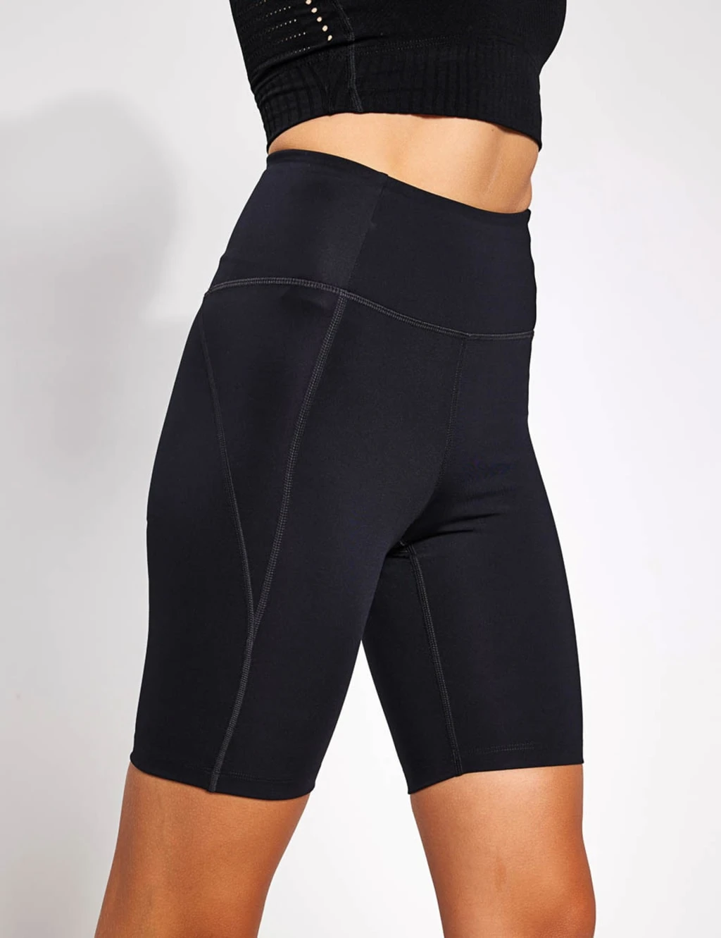 Girlfriend Collective High Waisted Gym Shorts 2 Girlfriend Collective High Waisted Gym Shorts - Image 2