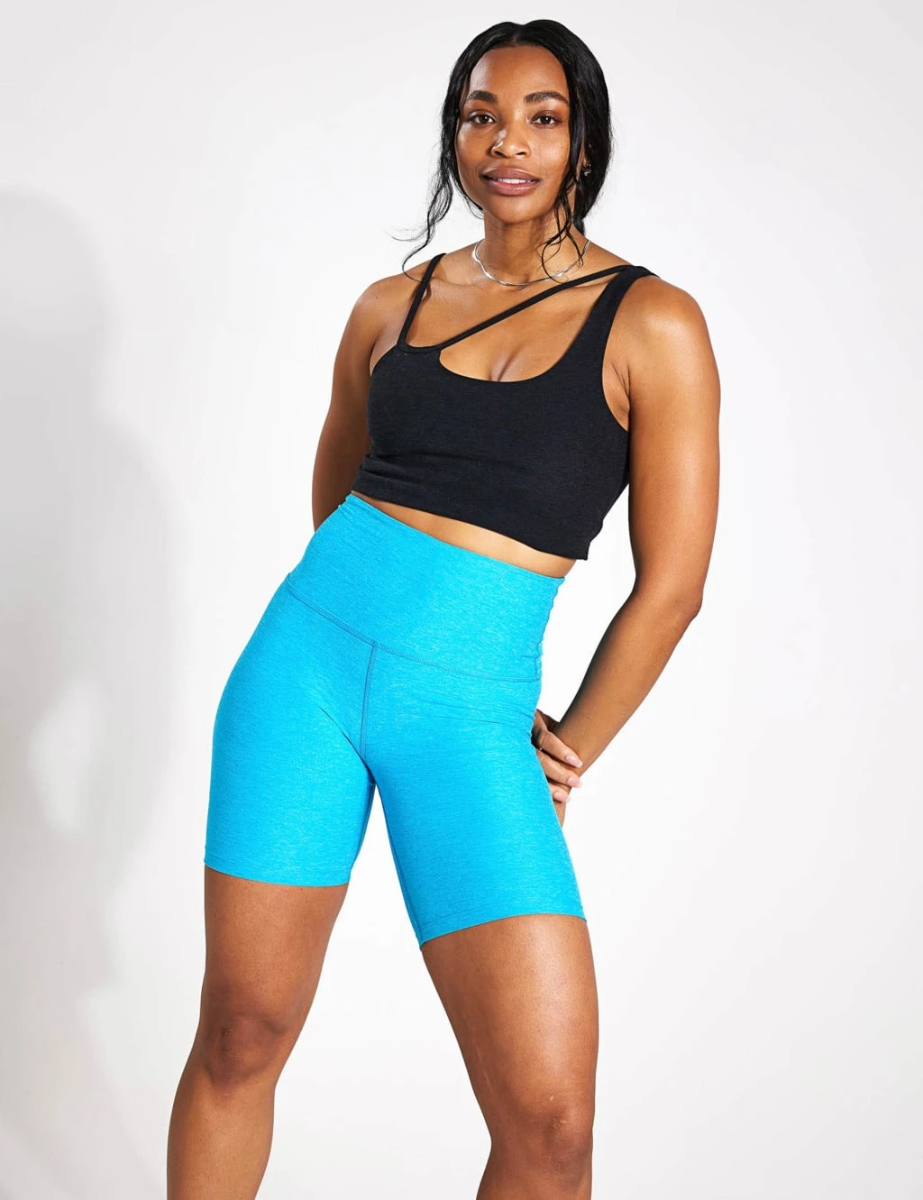 Beyond Yoga Spacedye High Waisted Yoga Shorts 1 Beyond Yoga Spacedye High Waisted Yoga Shorts
