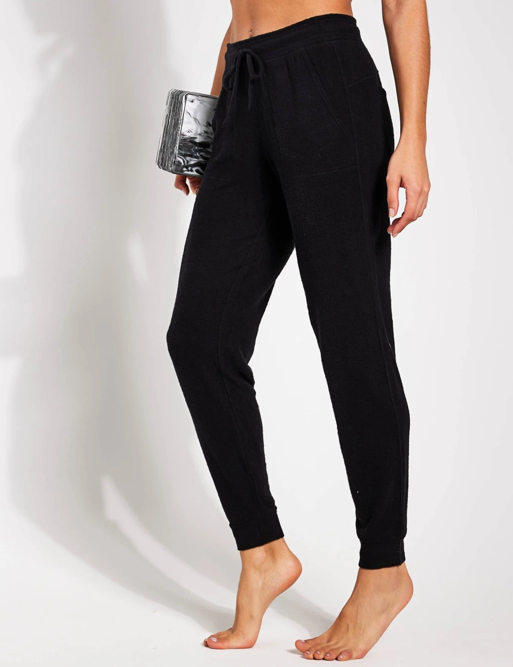 Soho Cuffed High Waisted Joggers 2 Soho Cuffed High Waisted Joggers - Image 2