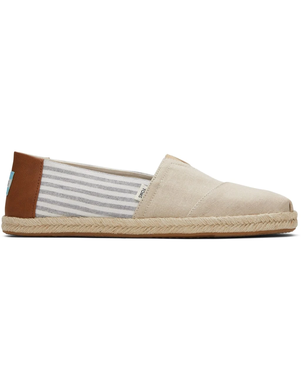 Toms Canvas Striped Espadrilles 1 Toms Canvas Striped Espadrilles