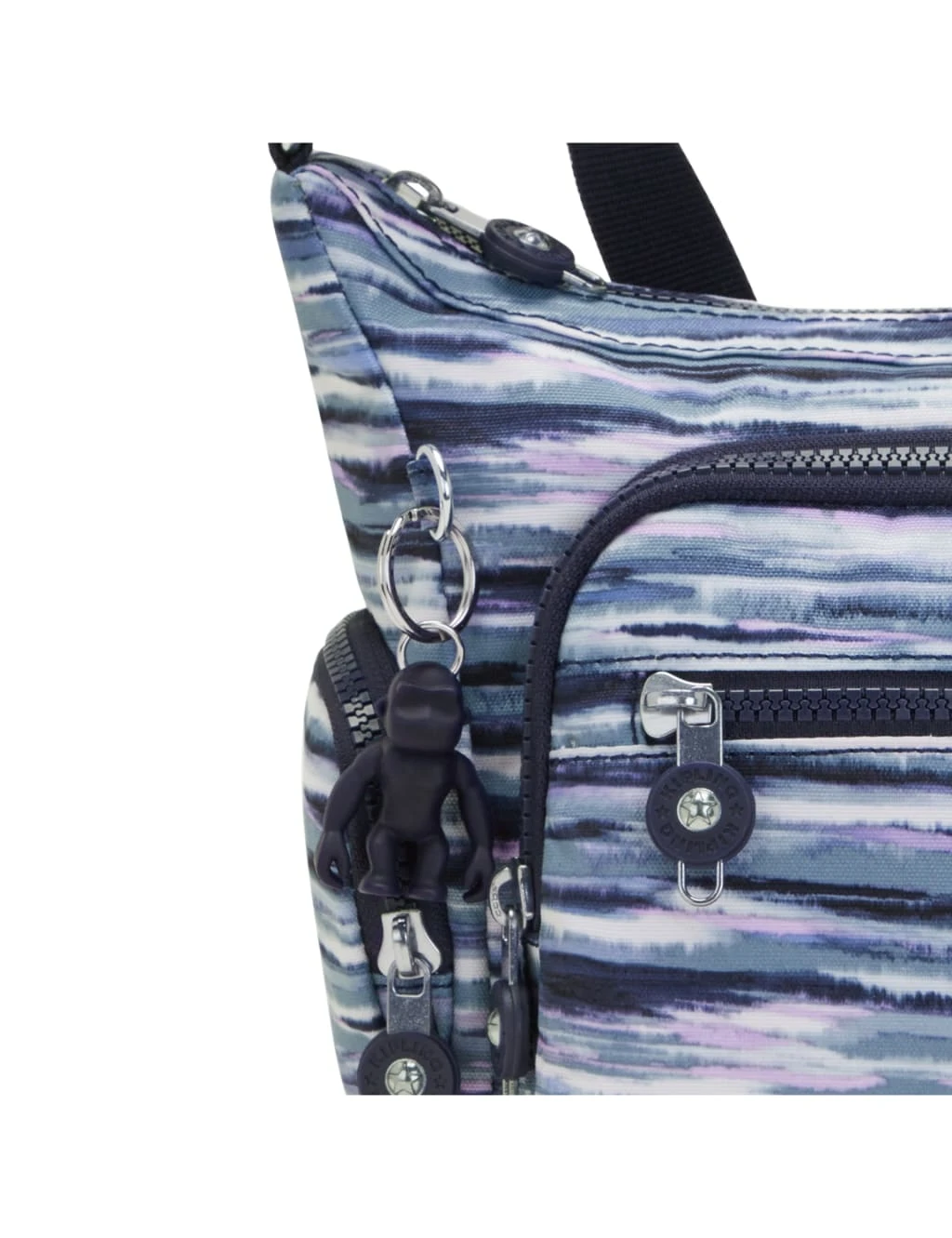 Kipling Gabbie Striped Cross Body Bag 4 Kipling Gabbie Striped Cross Body Bag - Image 4