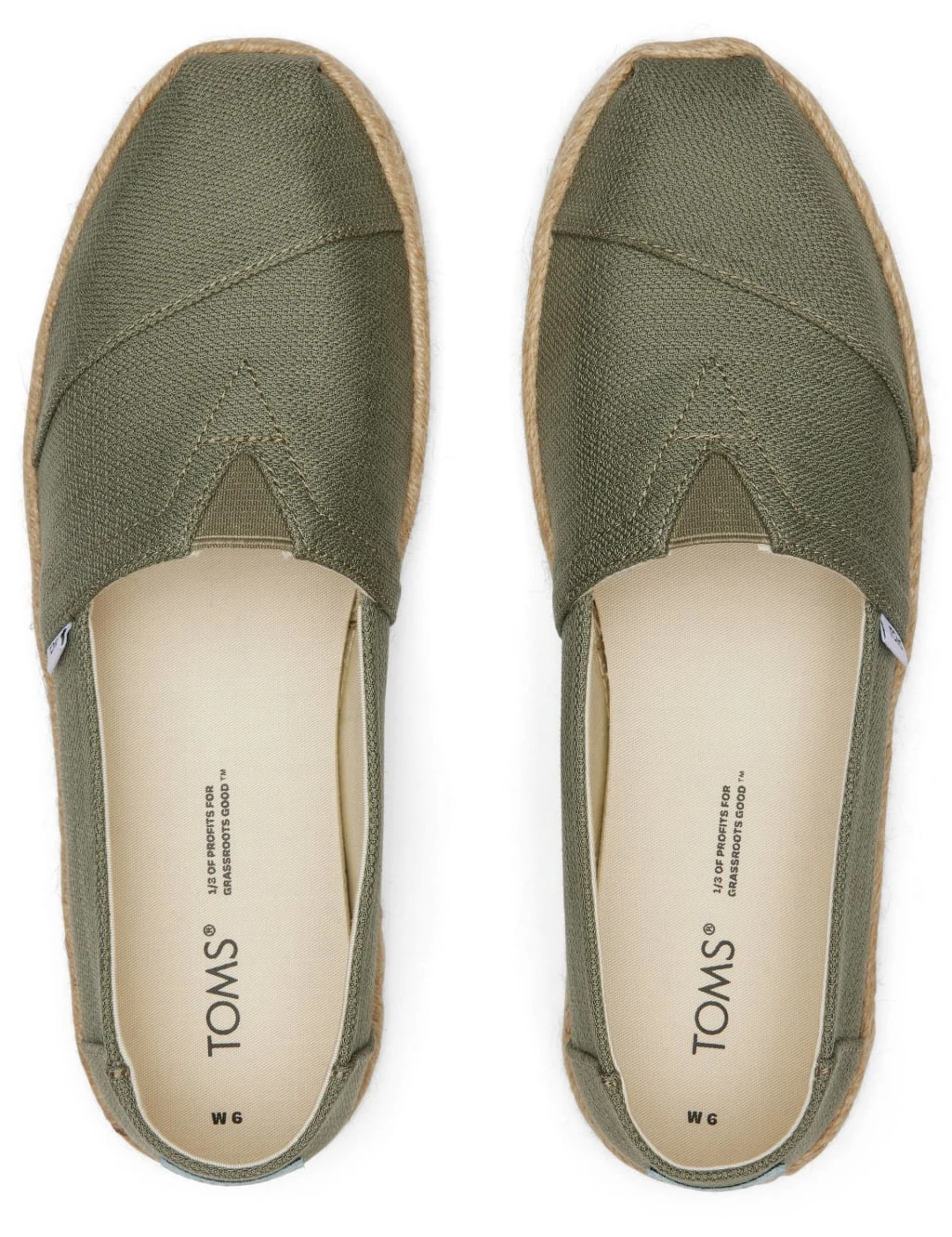 Toms Canvas Flat Espadrilles 5 Toms Canvas Flat Espadrilles - Image 5