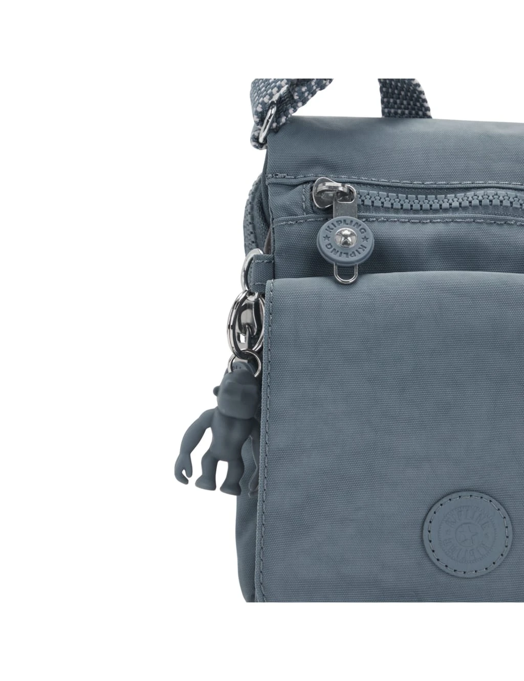 Kipling Nylon Multi Pocket Cross Body Bag 4 Kipling Nylon Multi Pocket Cross Body Bag - Image 4