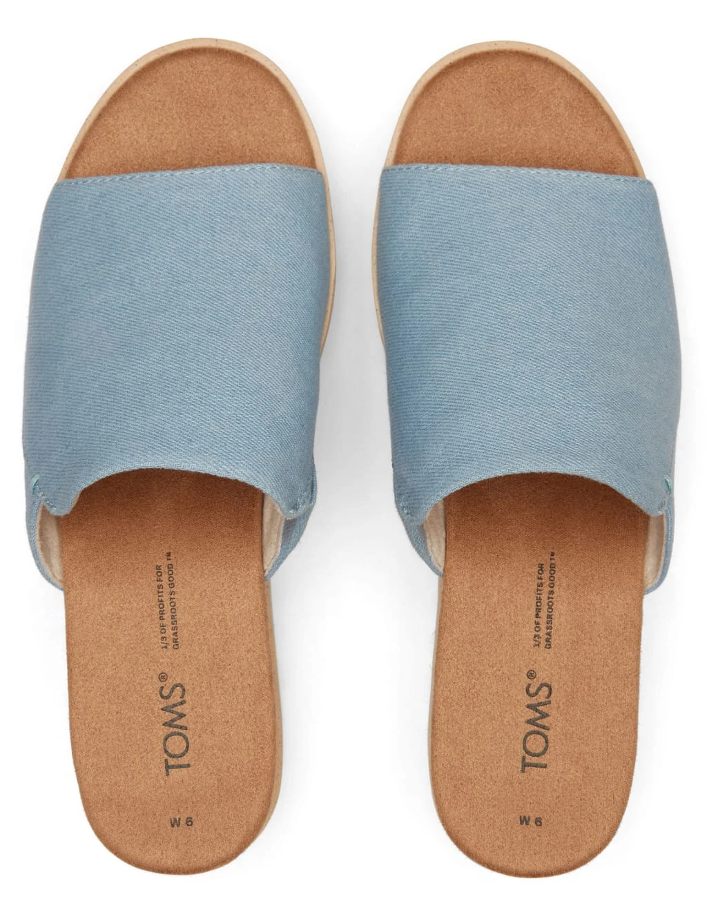 Toms Canvas Wedge Mules 5 Toms Canvas Wedge Mules - Image 5