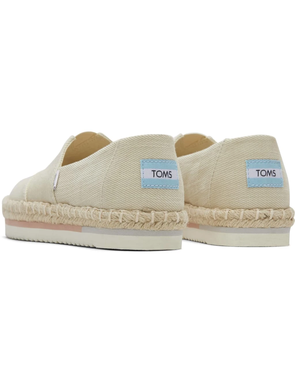Toms Canvas Flatform Espadrilles 4 Toms Canvas Flatform Espadrilles - Image 4