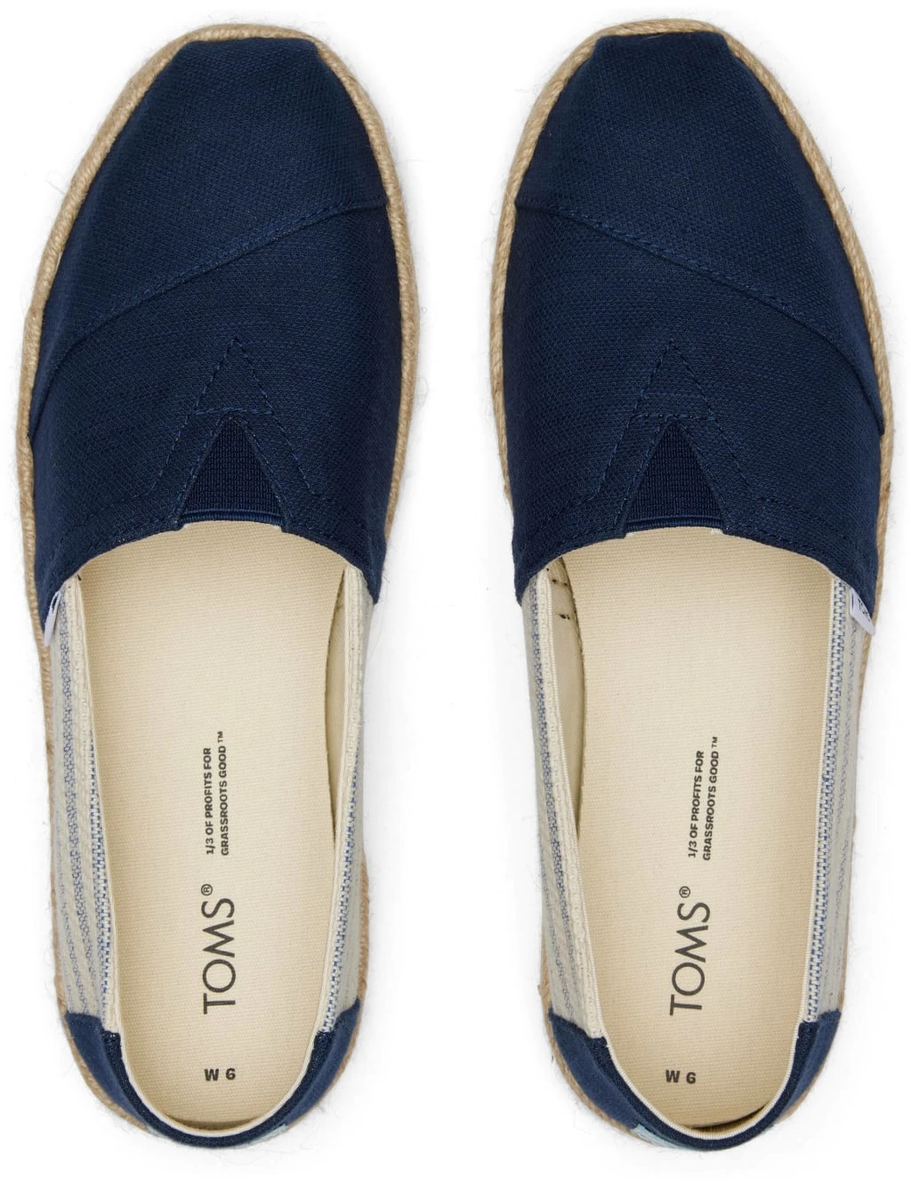 Toms Canvas Slip On Flat Espadrilles 5 Toms Canvas Slip On Flat Espadrilles - Image 5