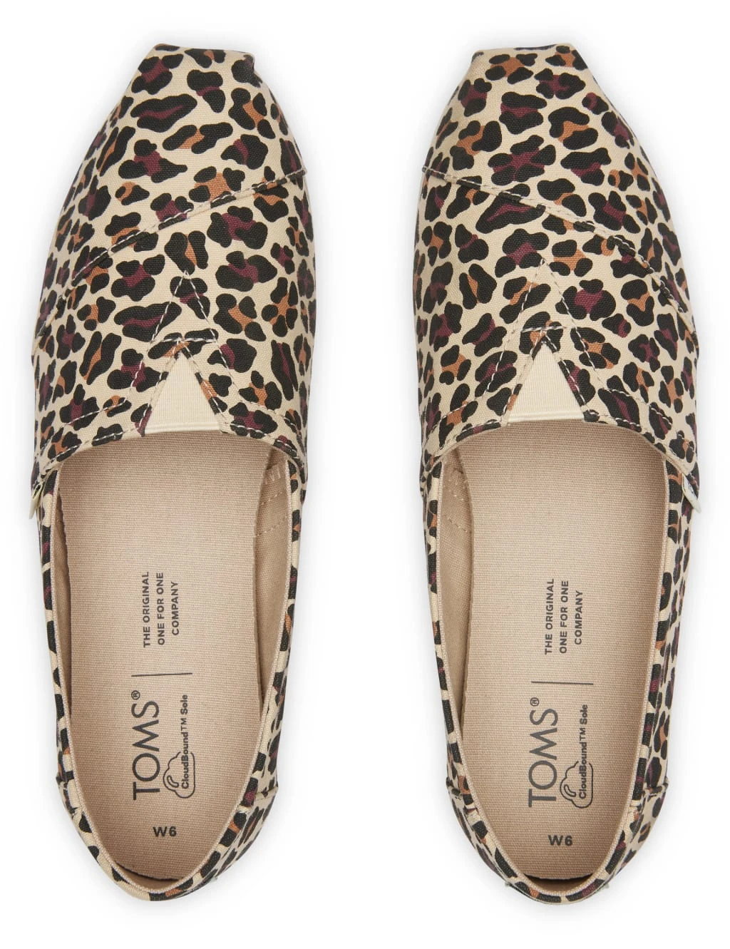 Toms Canvas Animal Print Espadrilles 4 Toms Canvas Animal Print Espadrilles - Image 4