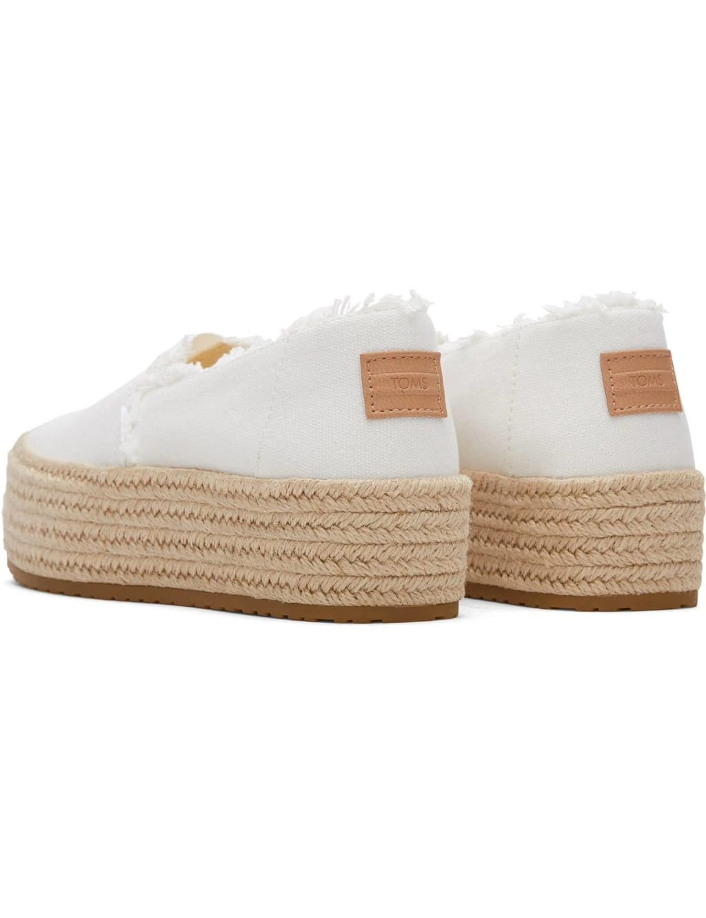 Toms Canvas Flatform Espadrilles 4 Toms Canvas Flatform Espadrilles - Image 4