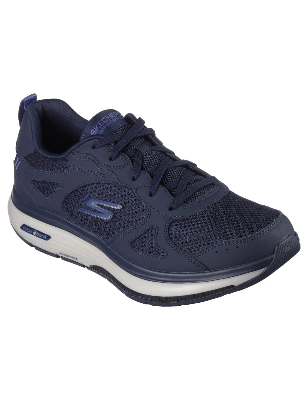 Skechers GO WALK Workout Walker Leather Trainers 2 Skechers GO WALK Workout Walker Leather Trainers - Image 2