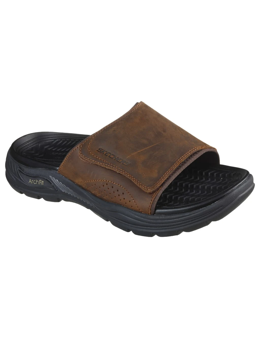 Skechers Arch Fit Motley Revelo Leather Sliders 2 Skechers Arch Fit Motley Revelo Leather Sliders - Image 2