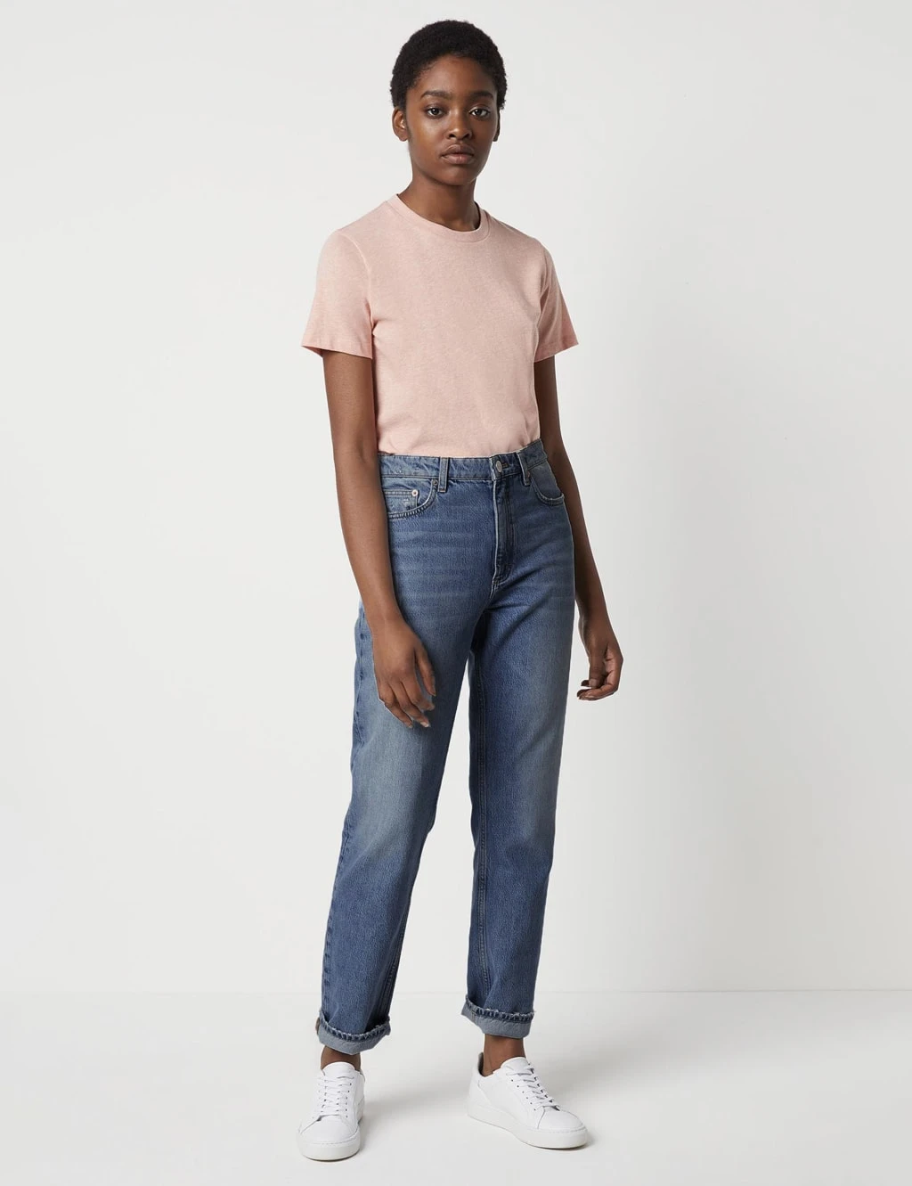 French Connection High Waisted Straight Leg Jeans 1 French Connection High Waisted Straight Leg Jeans