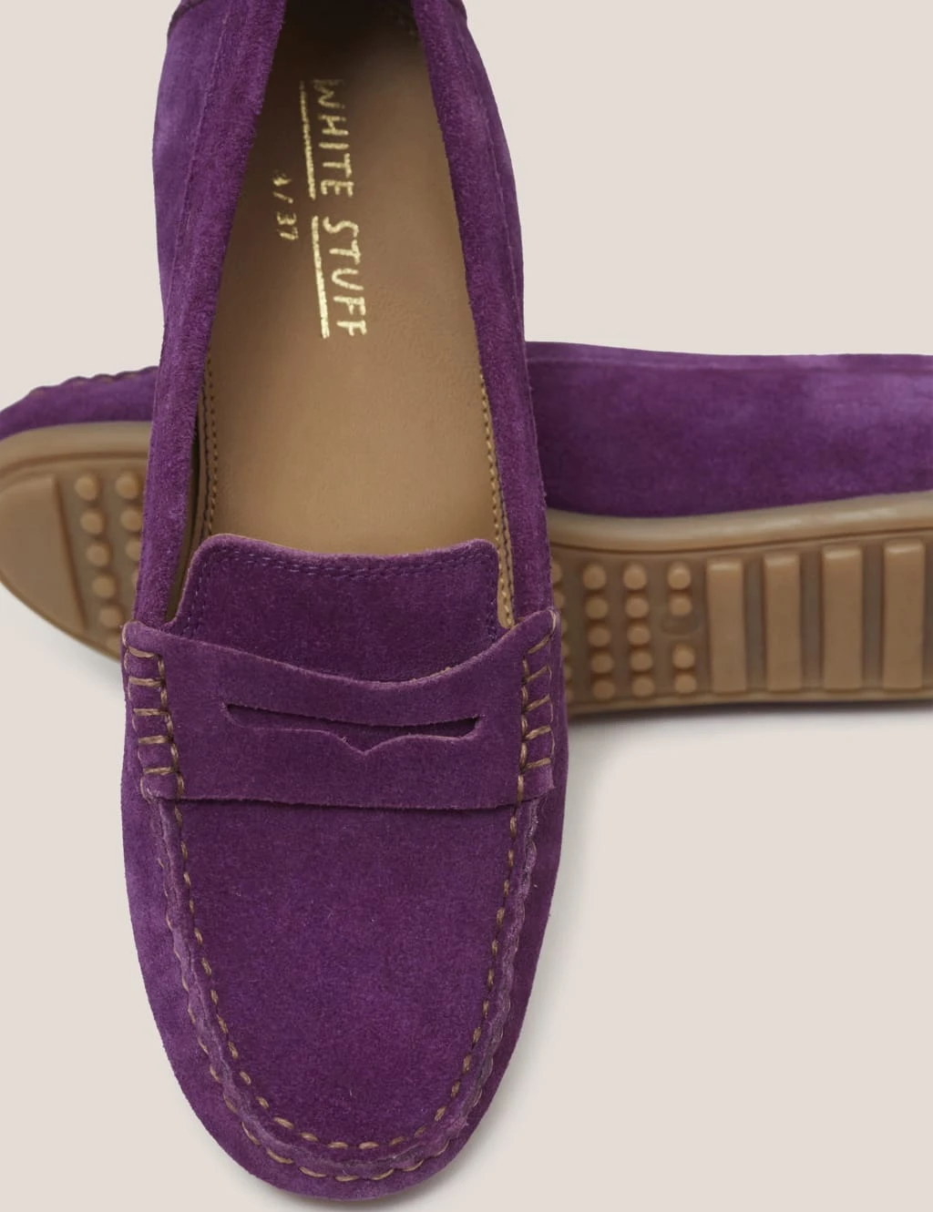 WHITE STUFF Suede Flat Boat Shoes 4 WHITE STUFF Suede Flat Boat Shoes - Image 4