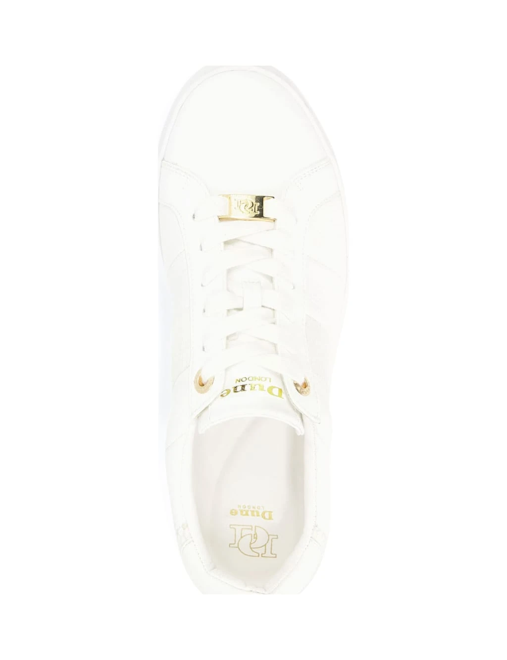 Dune London Lace Up Stripe Trainers 4 Dune London Lace Up Stripe Trainers - Image 4