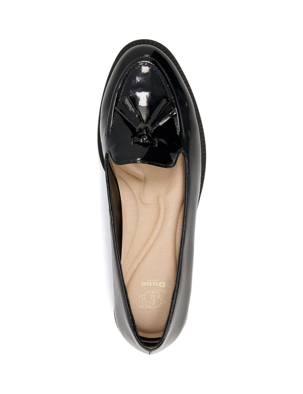 Dune London Patent Tassel Flat Loafers 4 Dune London Patent Tassel Flat Loafers - Image 4