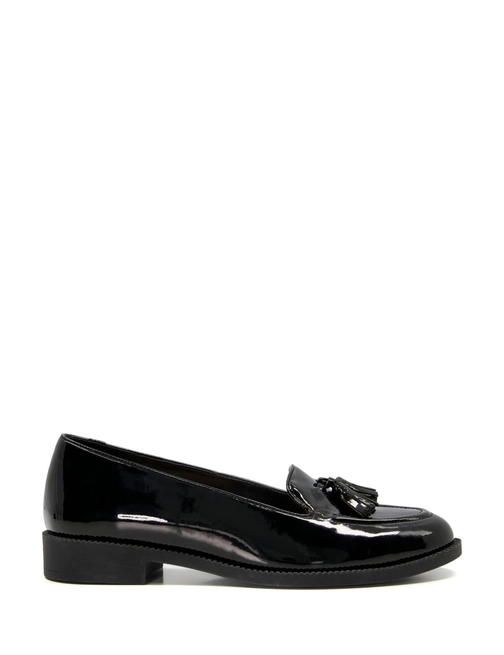 Dune London Patent Tassel Flat Loafers 2 Dune London Patent Tassel Flat Loafers - Image 2