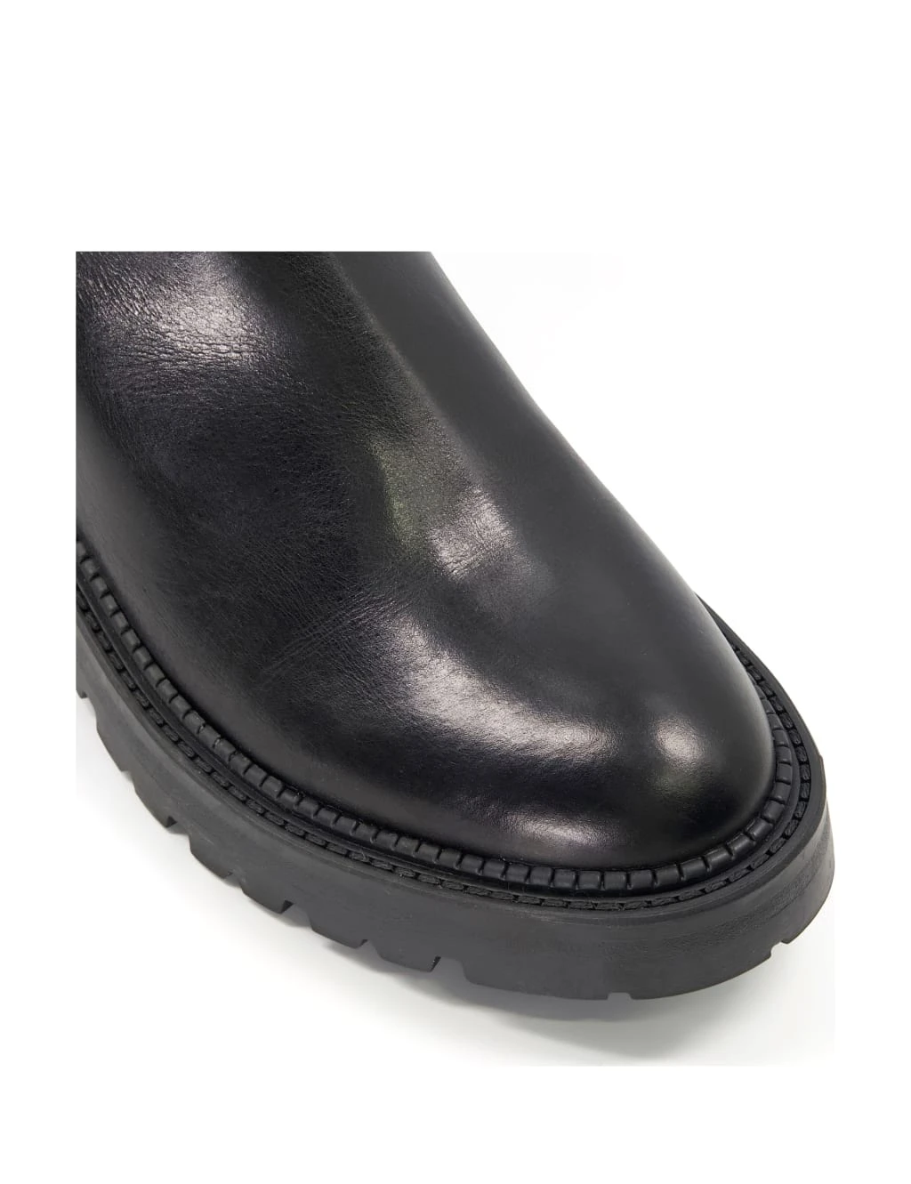 Dune London Leather Chunky Chelsea Ankle Boot 2 Dune London Leather Chunky Chelsea Ankle Boot - Image 2