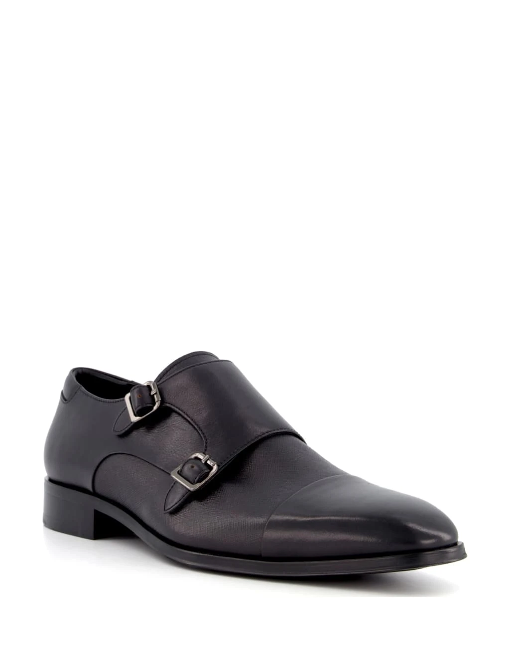 Dune London Leather Double Monk Strap Shoes 2 Dune London Leather Double Monk Strap Shoes - Image 2