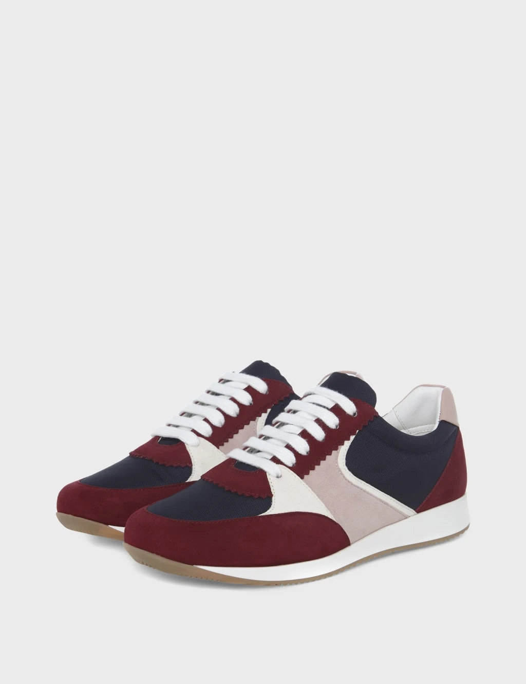 Suede Lace Up Trainers 3 Suede Lace Up Trainers - Image 3