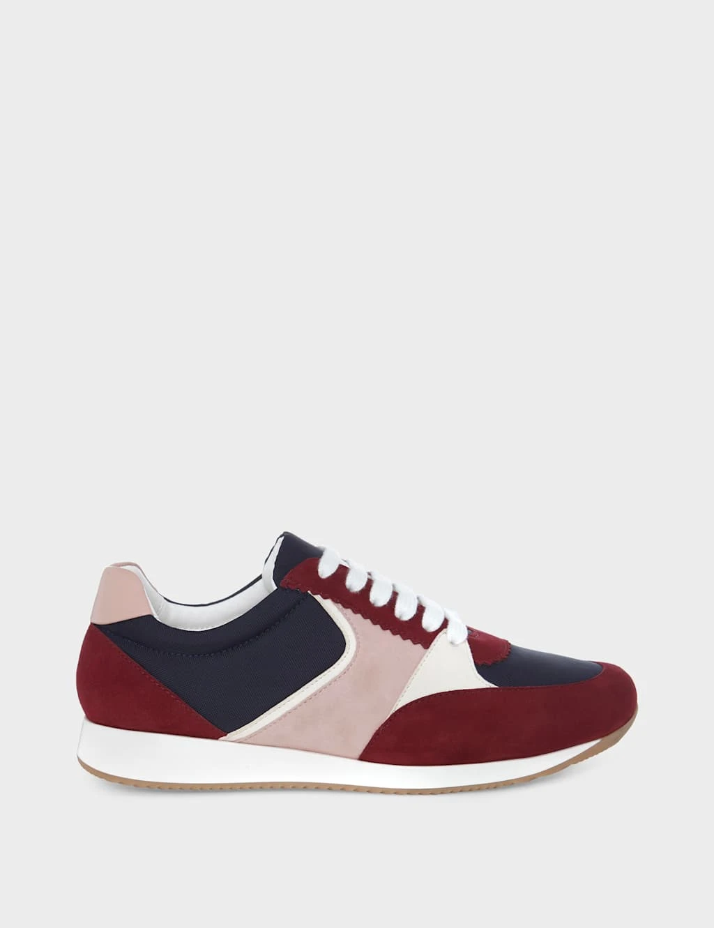 Suede Lace Up Trainers 2 Suede Lace Up Trainers - Image 2