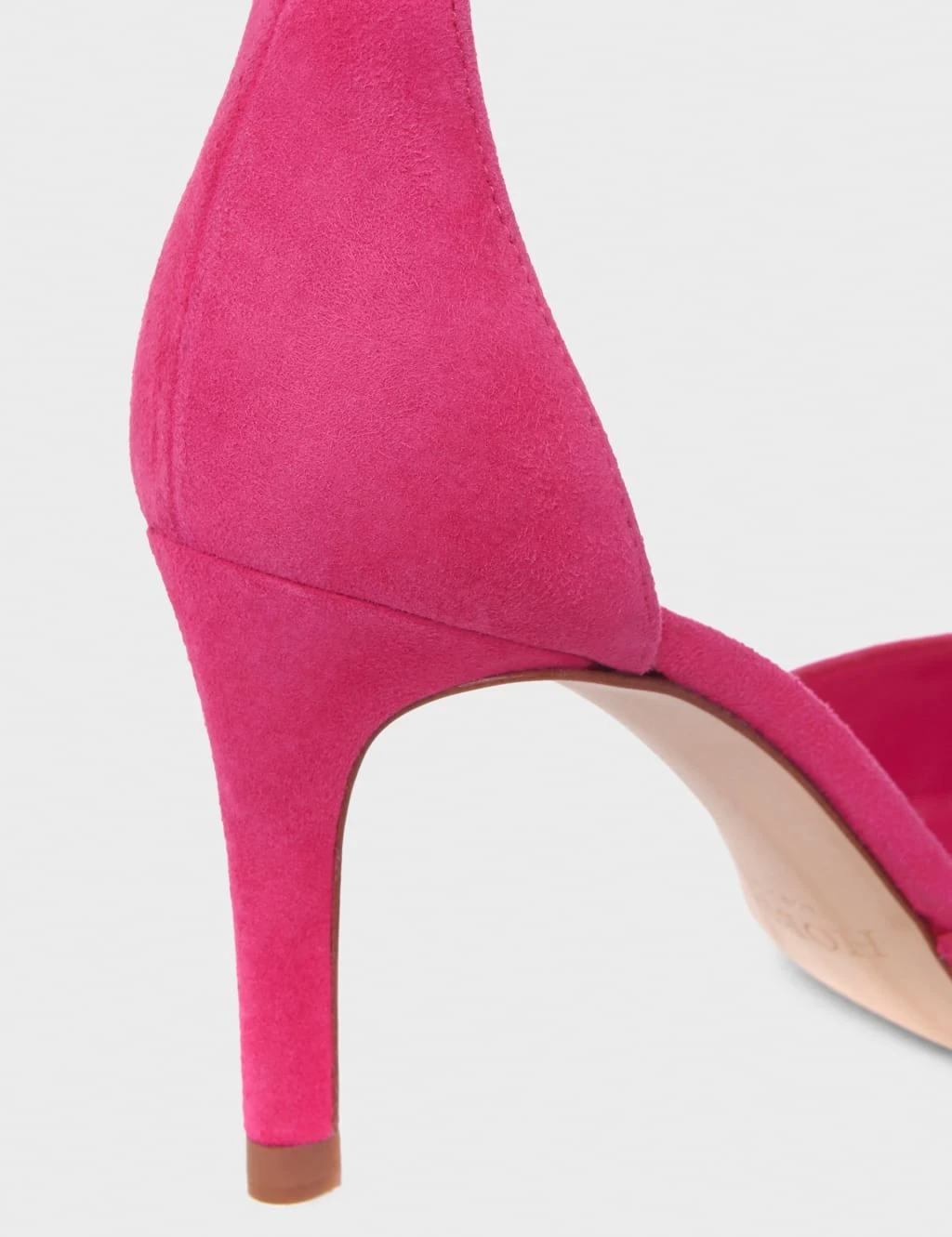 Suede Ankle Strap Stiletto Heel Court Shoes 4 Suede Ankle Strap Stiletto Heel Court Shoes - Image 4