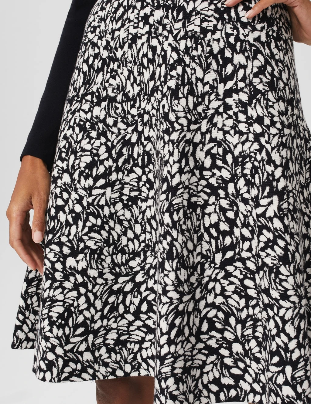 Knitted Knee Length Waisted Dress 6 Knitted Knee Length Waisted Dress - Image 6