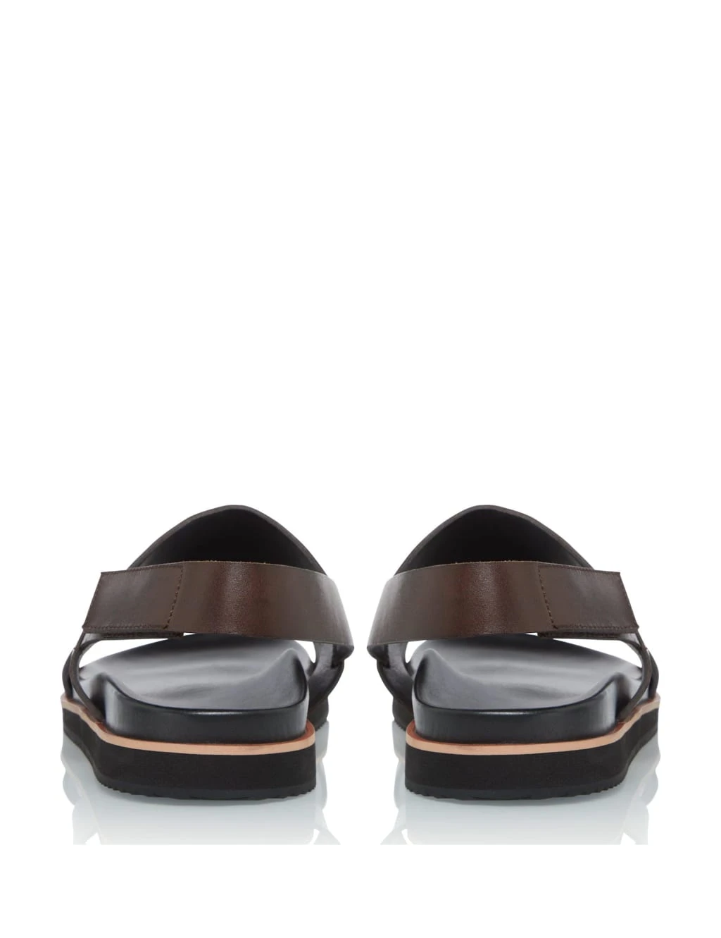 Dune London Leather Riptape Sandals 4 Dune London Leather Riptape Sandals - Image 4