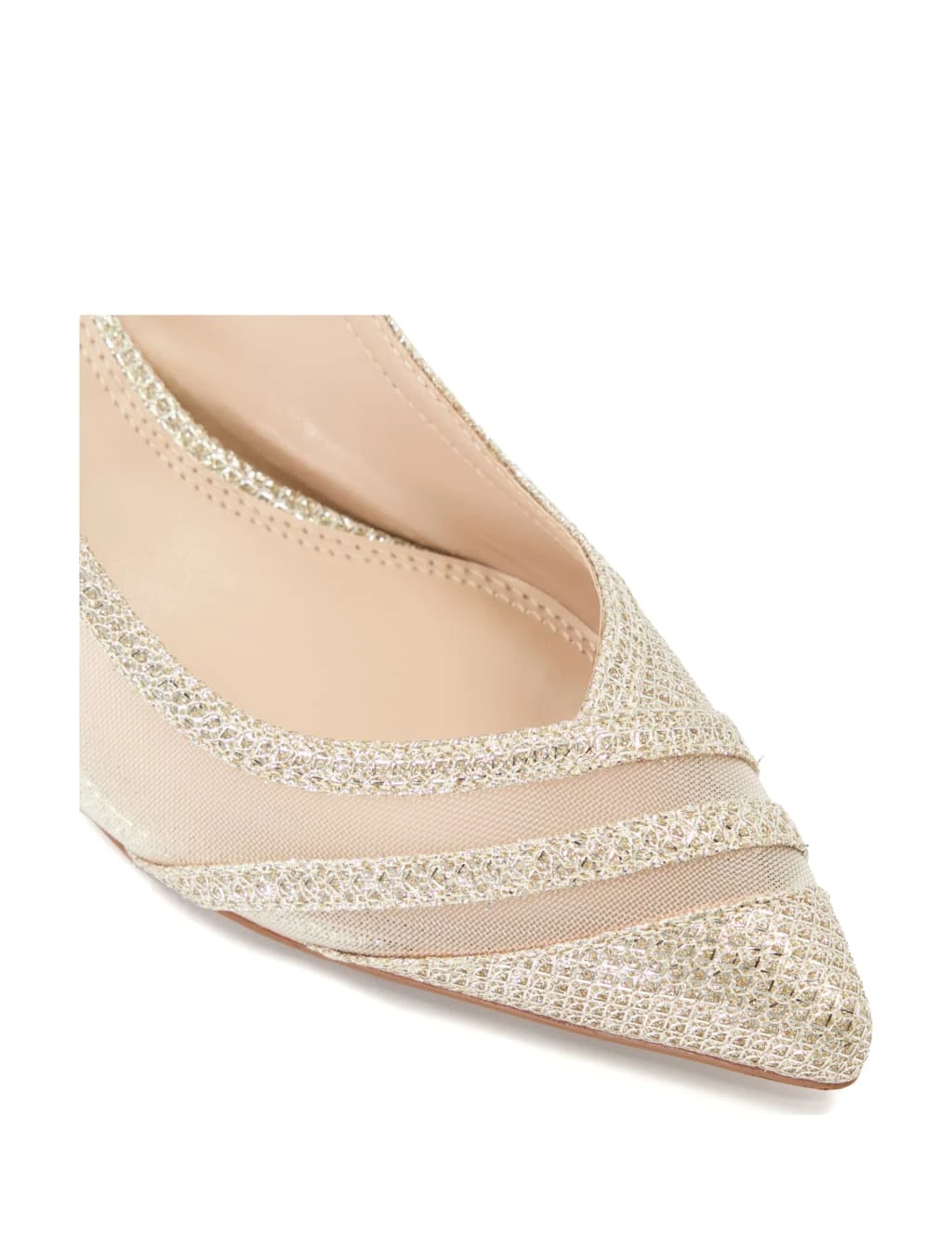 Dune London Sparkle Stiletto Heel Slingback Sandals 3 Dune London Sparkle Stiletto Heel Slingback Sandals - Image 3