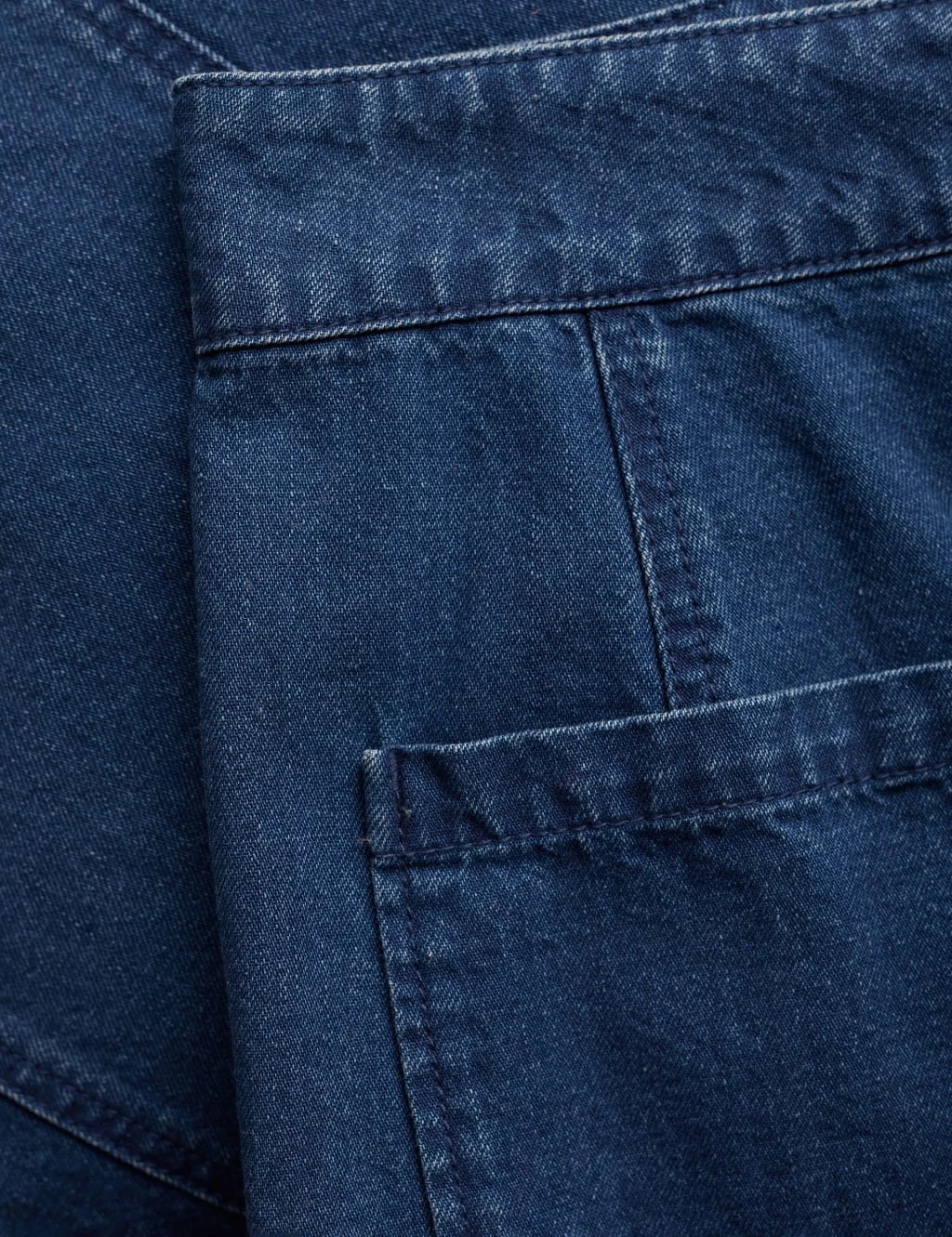 Denim Midi A-Line Skirt 4 Denim Midi A-Line Skirt - Image 4