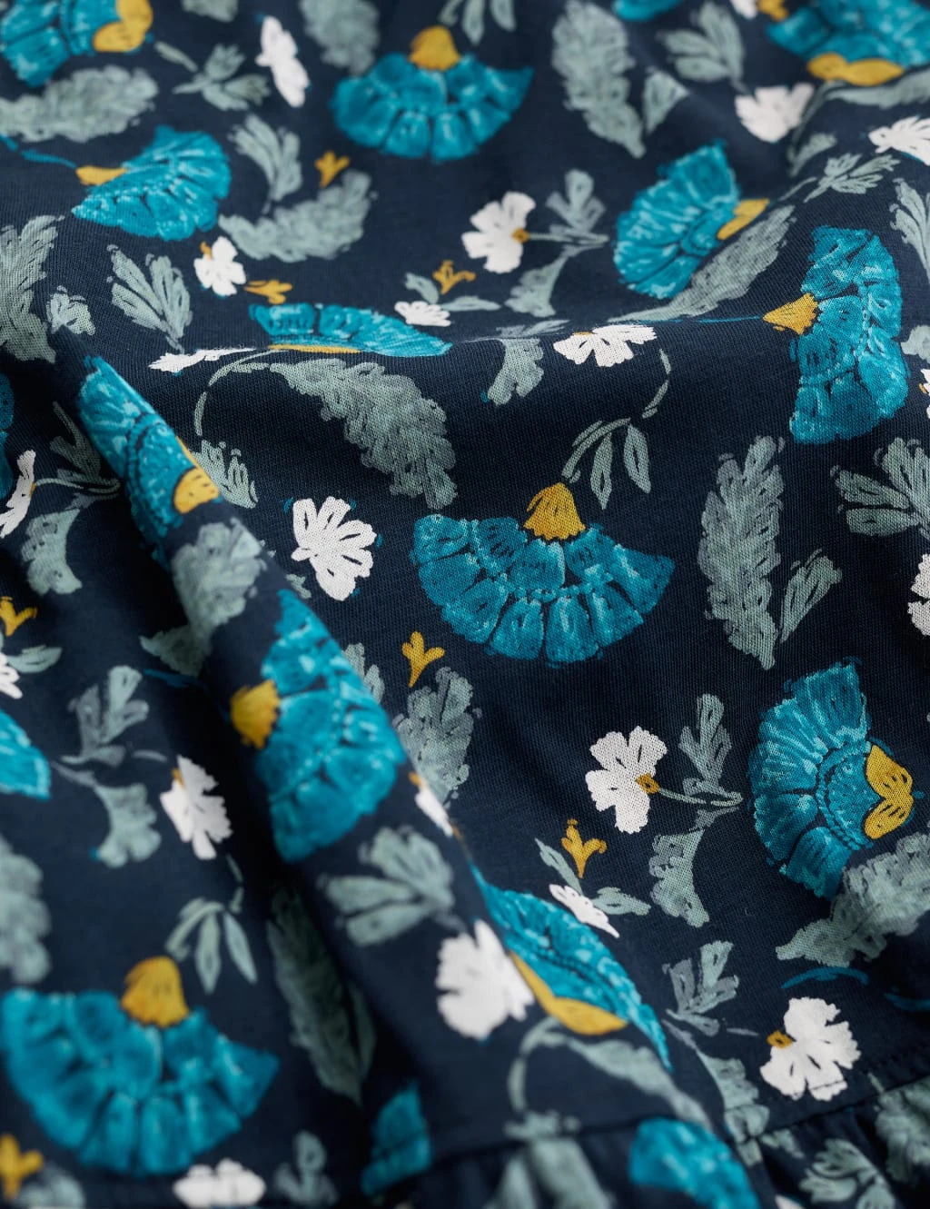 Cotton Rich Floral Maxi A-Line Skirt 5 Cotton Rich Floral Maxi A-Line Skirt - Image 5