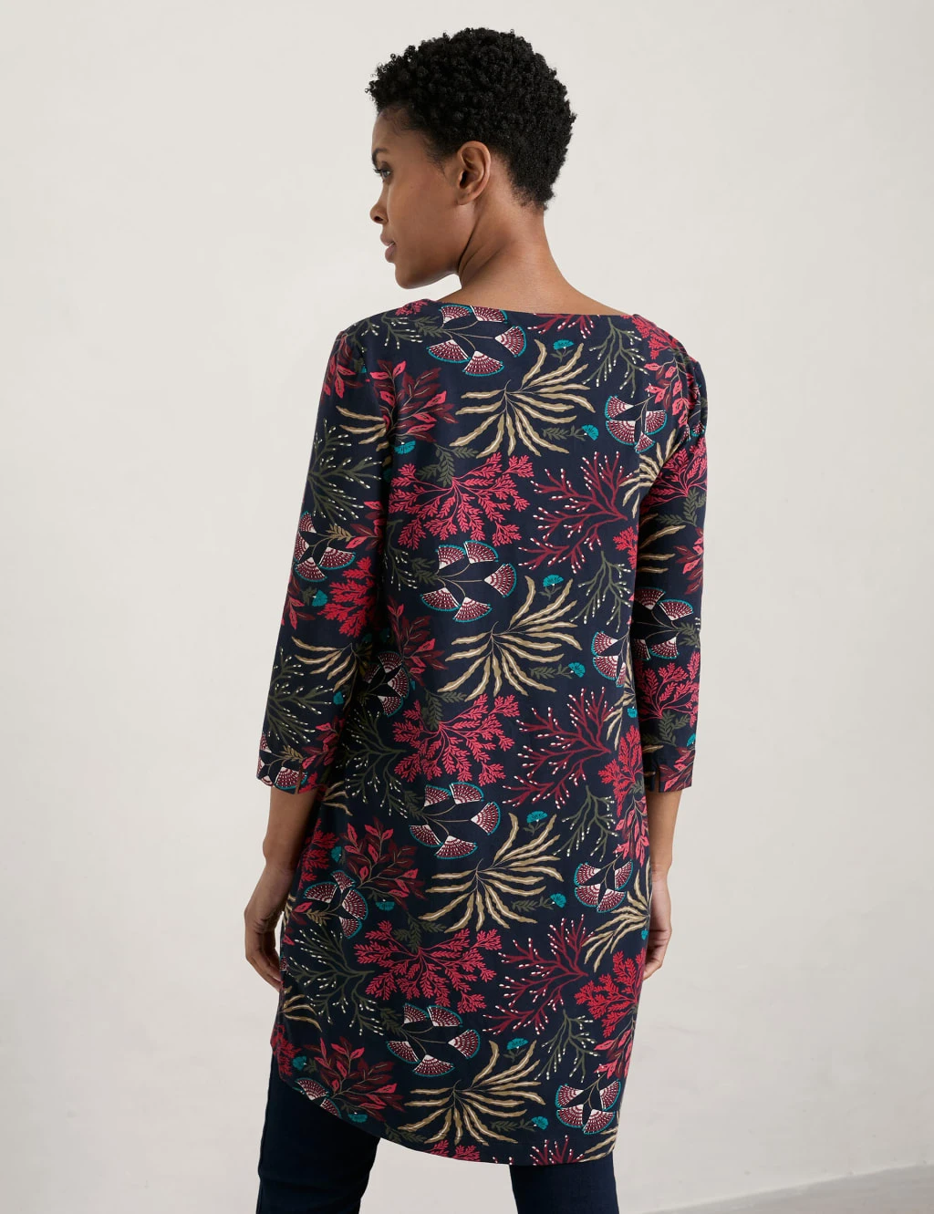 Cotton Rich Printed Tunic 4 Cotton Rich Printed Tunic - Image 4