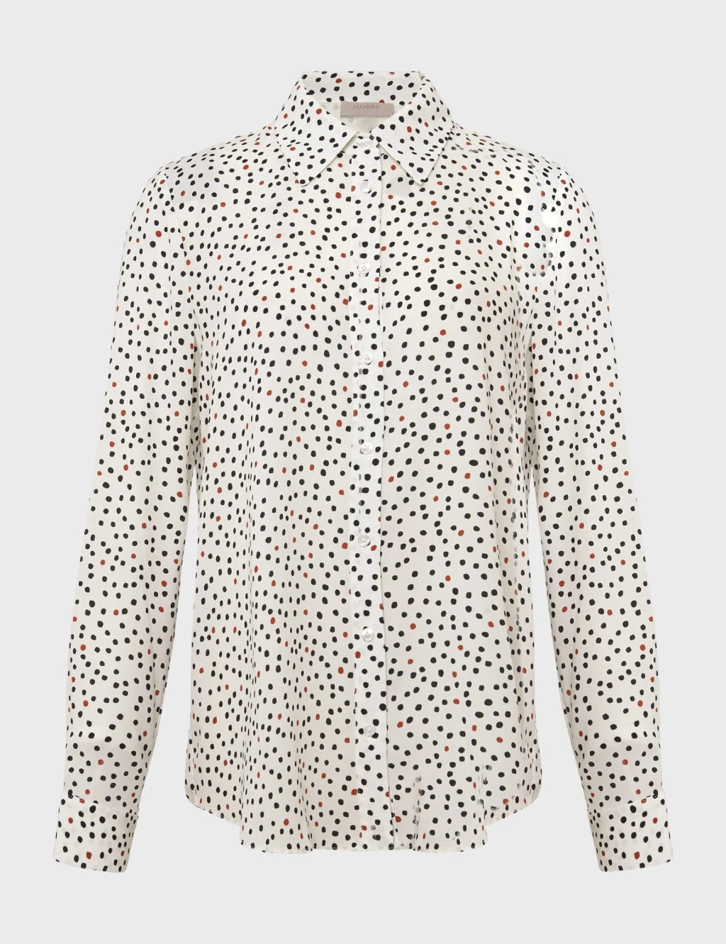 Polka Dot Collared Shirt 2 Polka Dot Collared Shirt - Image 2