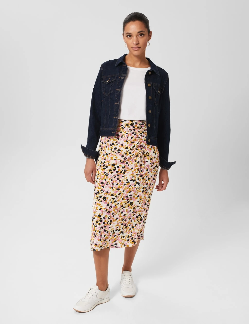 Printed Midi A-Line Skirt 6 Printed Midi A-Line Skirt - Image 6