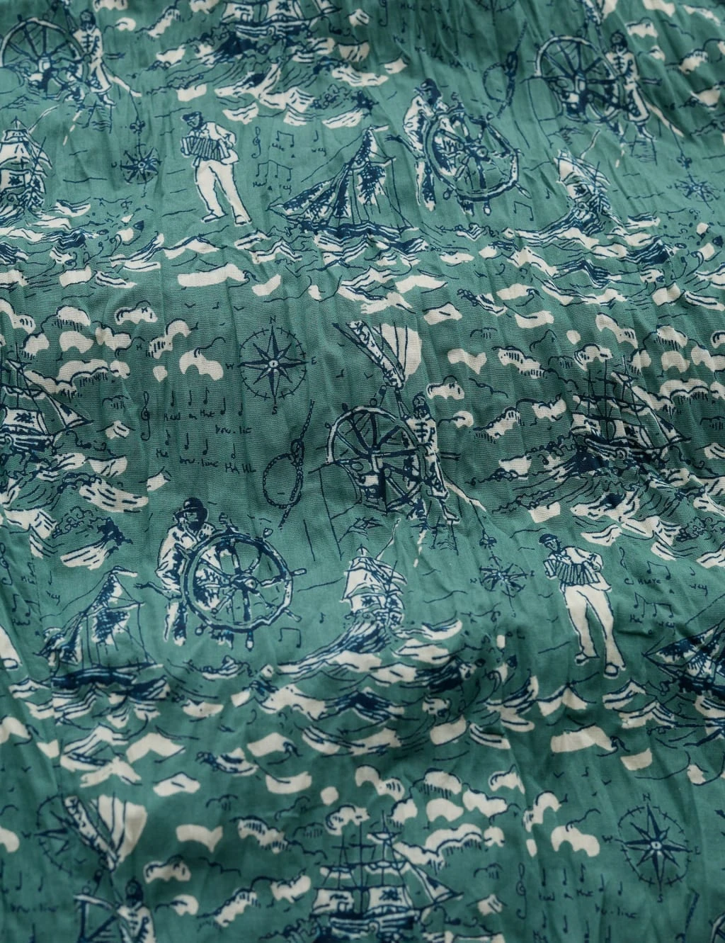 Organic Cotton Printed Long Sleeve Shirt 8 Organic Cotton Printed Long Sleeve Shirt - Image 8