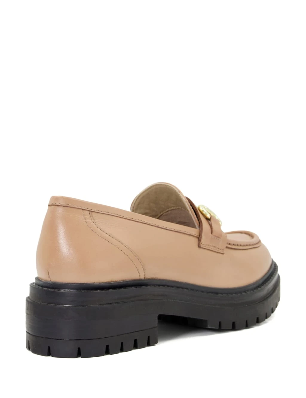 Dune London Leather Chunky Bar Flat Loafers 3 Dune London Leather Chunky Bar Flat Loafers - Image 3
