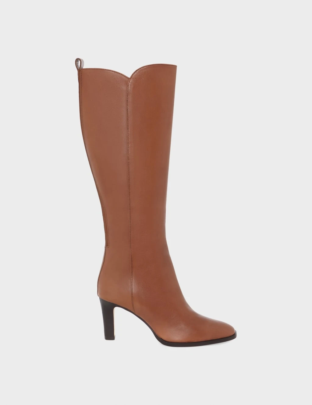 Leather Stiletto Heel Knee High Boots 1 Leather Stiletto Heel Knee High Boots