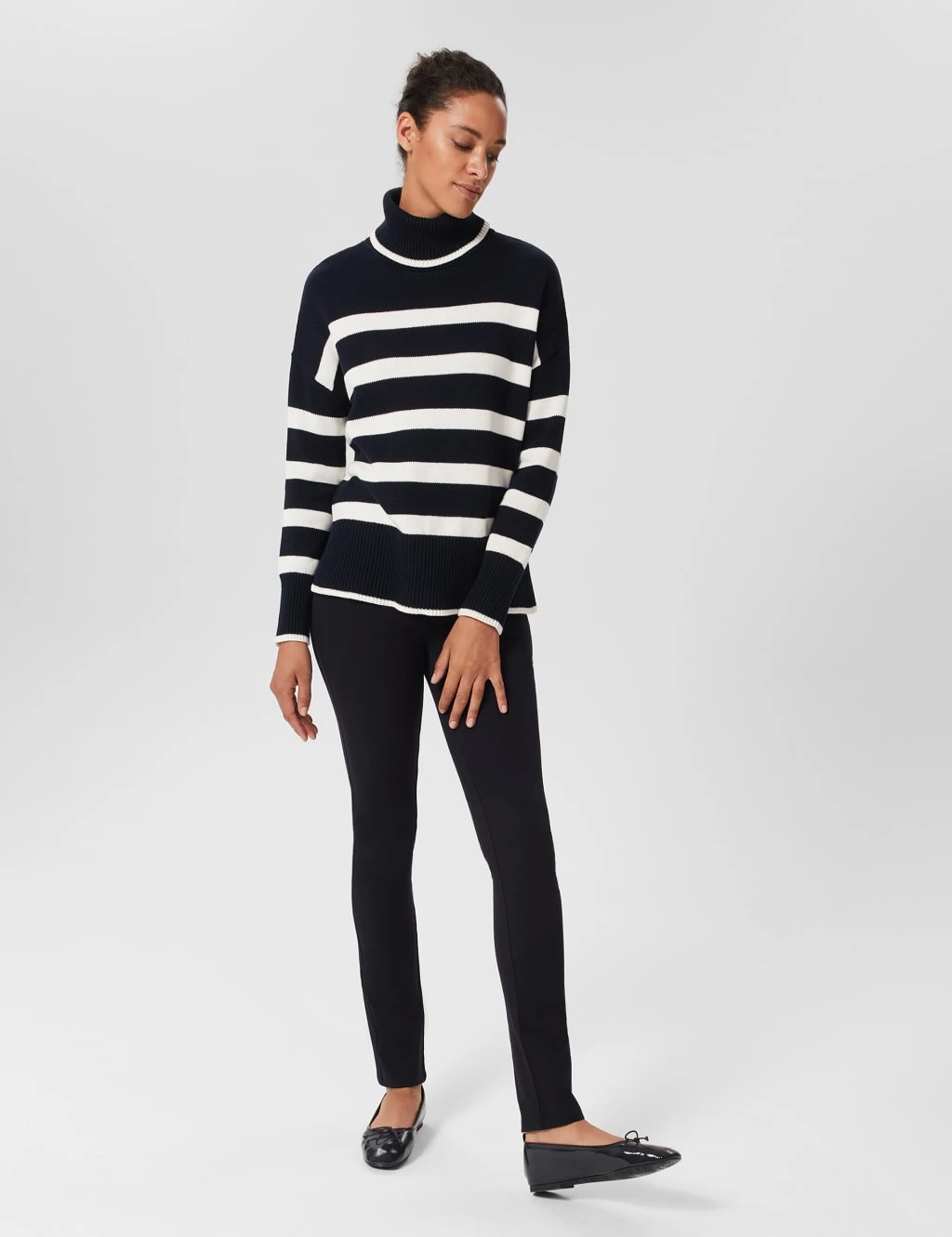 Leather Patent Bow Flat Ballet Pumps 1 Leather Patent Bow Flat Ballet Pumps