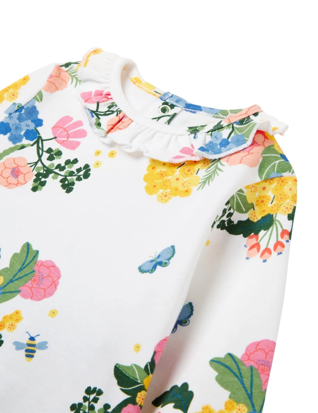 Joules 2pc Cotton Rich Floral Outfit (0 Mths - 2 Yrs) 2 Joules 2pc Cotton Rich Floral Outfit (0 Mths - 2 Yrs) - Image 2