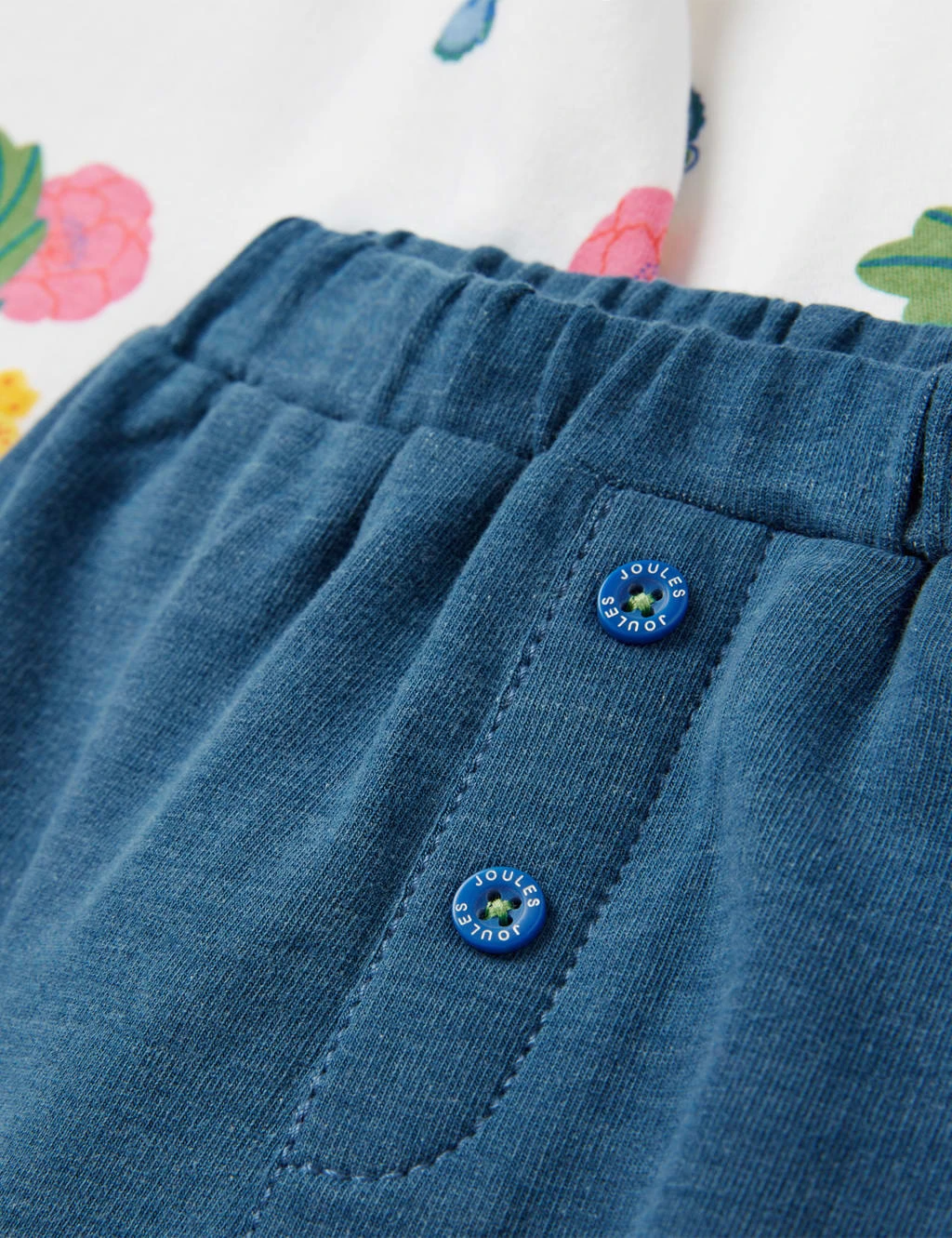 Joules 2pc Cotton Rich Floral Outfit (0 Mths - 2 Yrs) 3 Joules 2pc Cotton Rich Floral Outfit (0 Mths - 2 Yrs) - Image 3