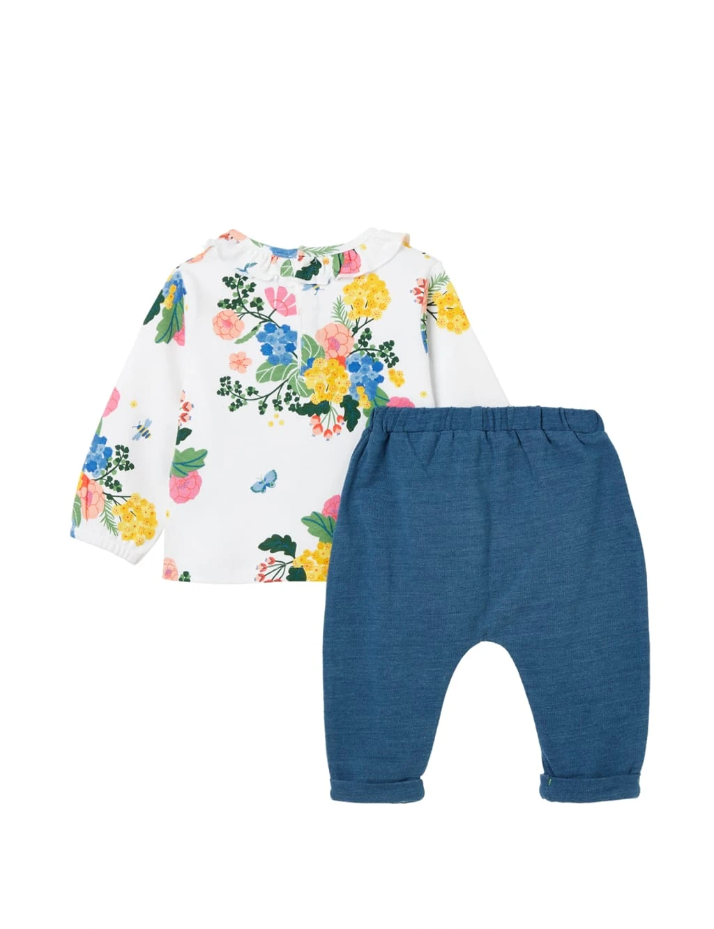 Joules 2pc Cotton Rich Floral Outfit (0 Mths - 2 Yrs) 5 Joules 2pc Cotton Rich Floral Outfit (0 Mths - 2 Yrs) - Image 5
