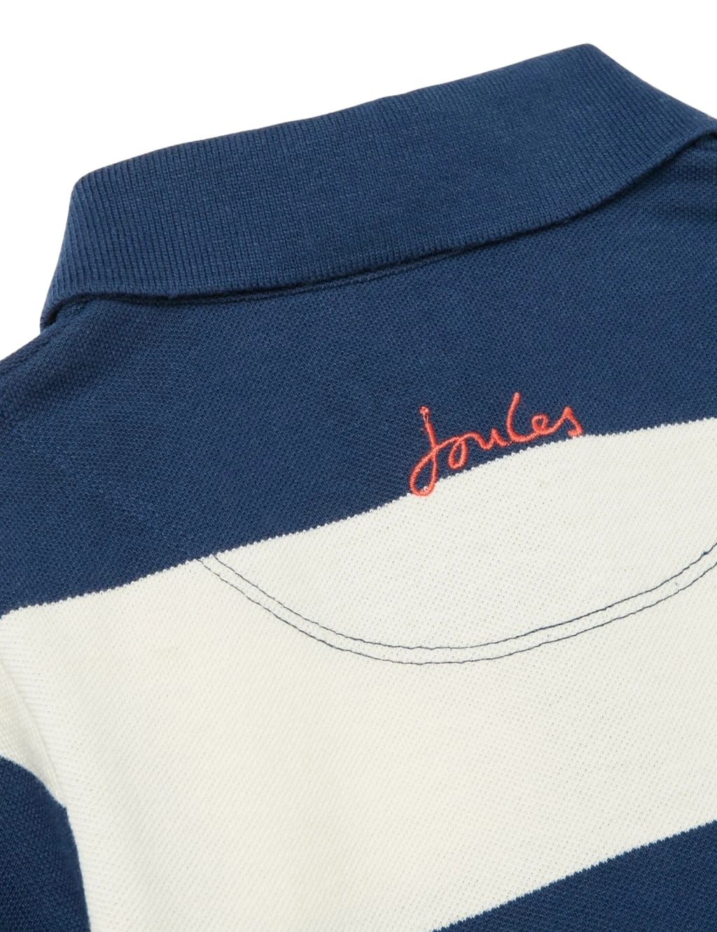 Joules Pure Cotton Striped Tiered Polo Dress (2-12 Yrs) 3 Joules Pure Cotton Striped Tiered Polo Dress (2-12 Yrs) - Image 3