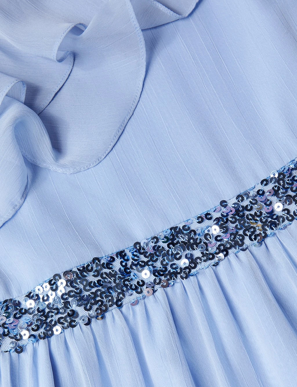 MONSOON Sequin Tiered Party Dress (8-15 Yrs) 3 MONSOON Sequin Tiered Party Dress (8-15 Yrs) - Image 3