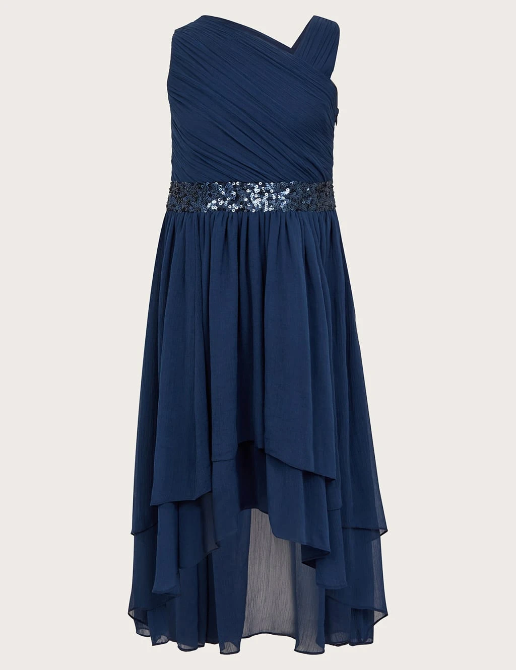 MONSOON Sequin Chiffon Occasion Dress (8-15 Yrs) 1 MONSOON Sequin Chiffon Occasion Dress (8-15 Yrs)