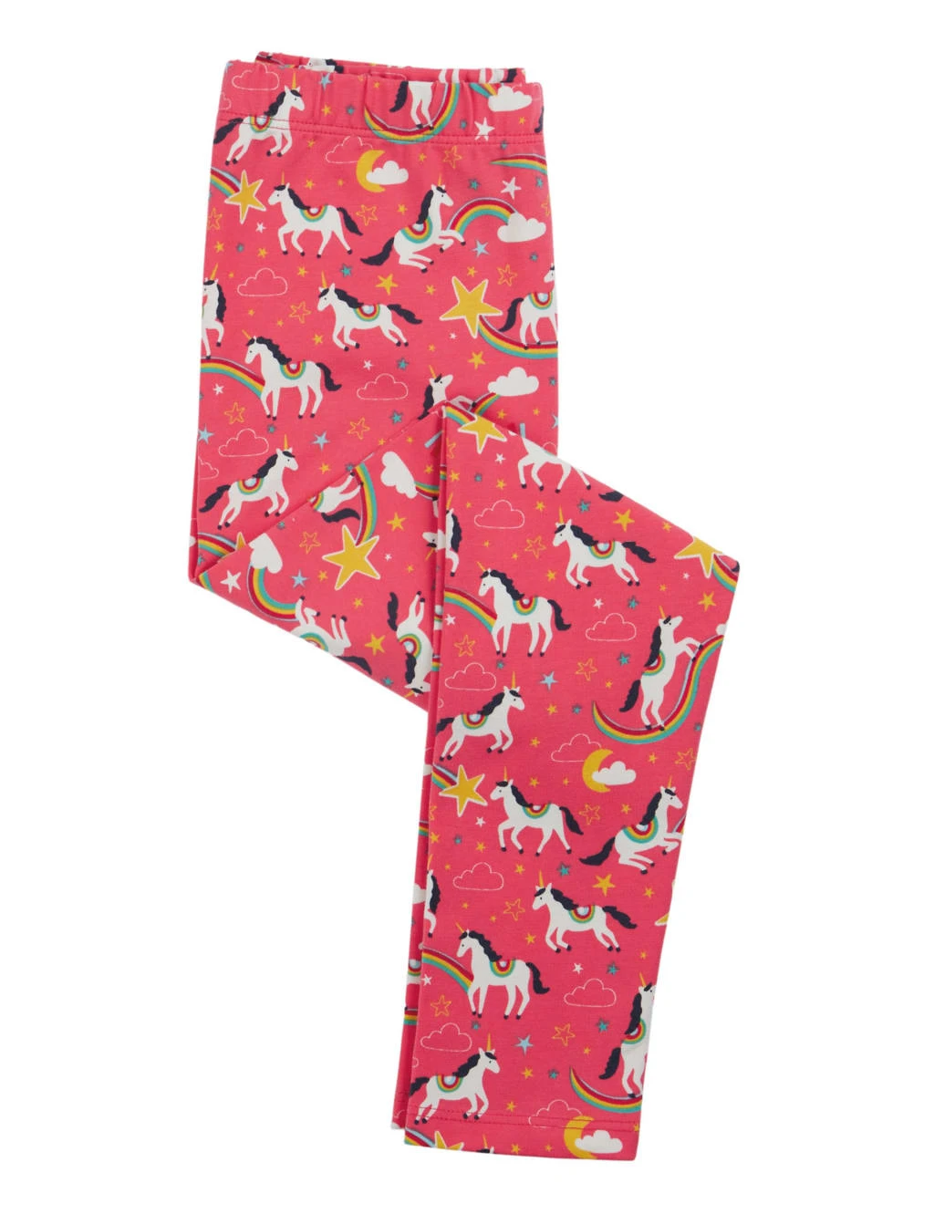 Frugi Skinny Cotton Rich Unicorn Leggings (0-10 Yrs) 2 Frugi Skinny Cotton Rich Unicorn Leggings (0-10 Yrs) - Image 2